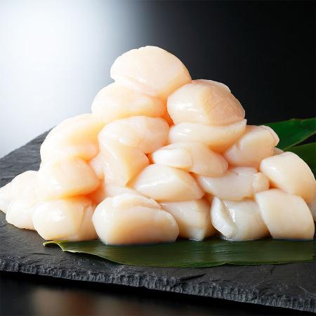 ＜加藤水産＞北海道産 ホタテメガ盛り1kgビニールパック