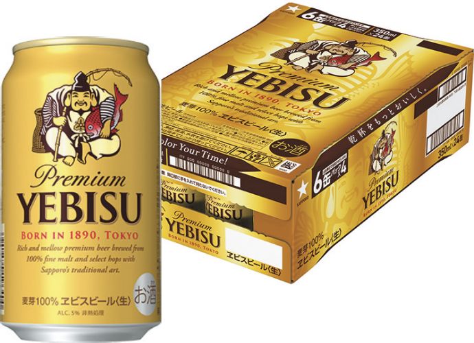 ヱビスビール缶350ml×24本 定期便