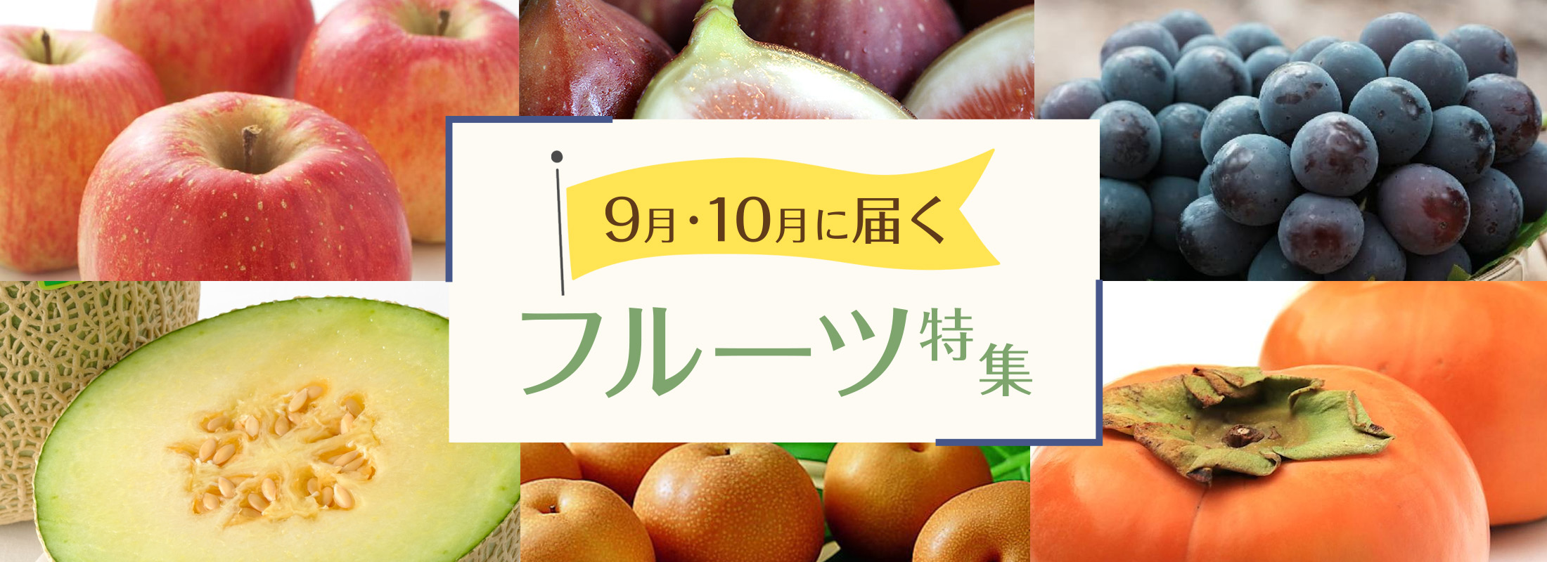 9月・10月に届くフルーツ特集