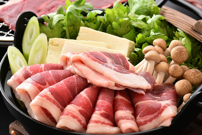 山の幸 いのしし肉