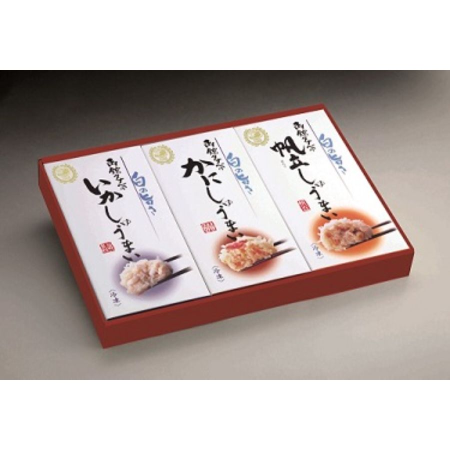 ＜函館タナベ食品＞海鮮しゅうまい三昧セット240g(8個入)×3