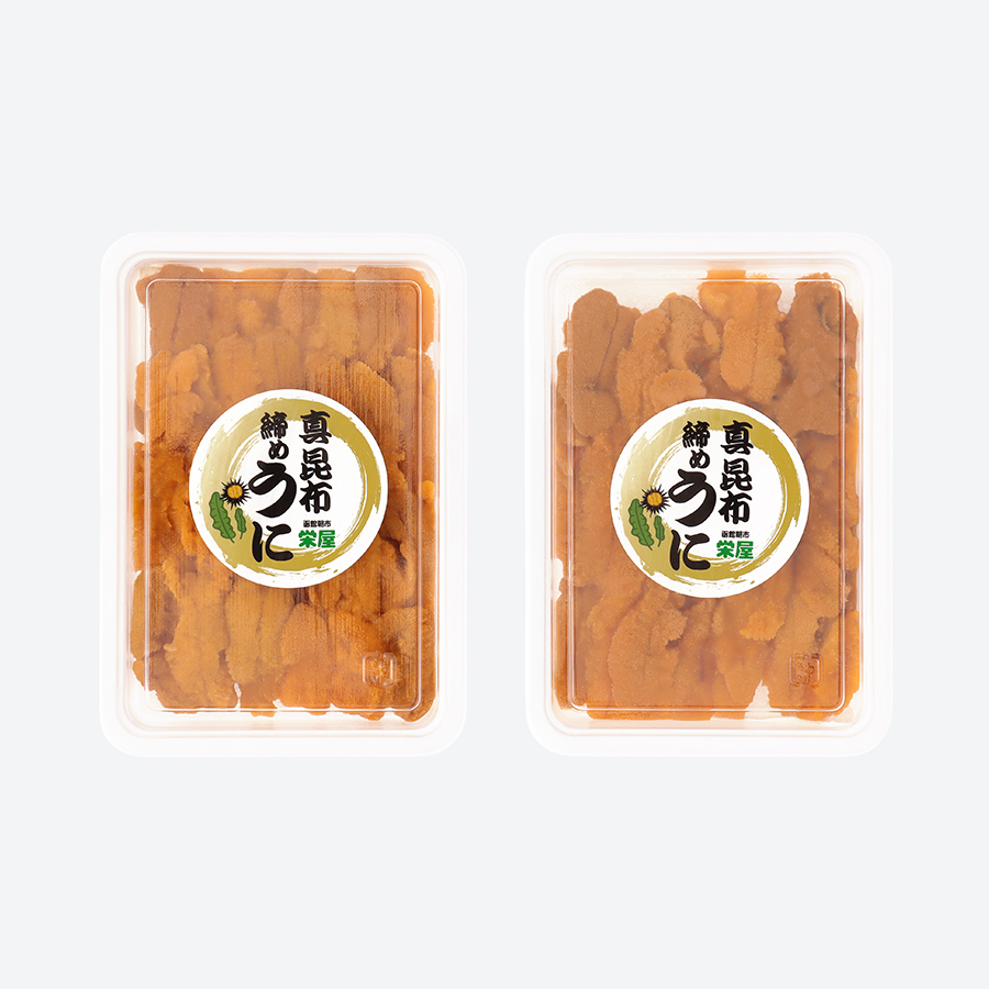 ＜栄屋＞真昆布締めうに100g×2P