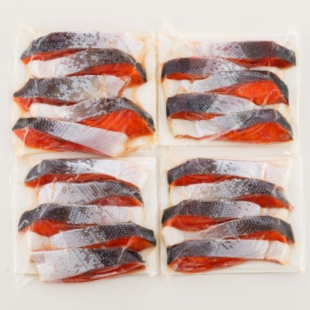 ＜ヤマノ＞紅鮭切身5切×4入