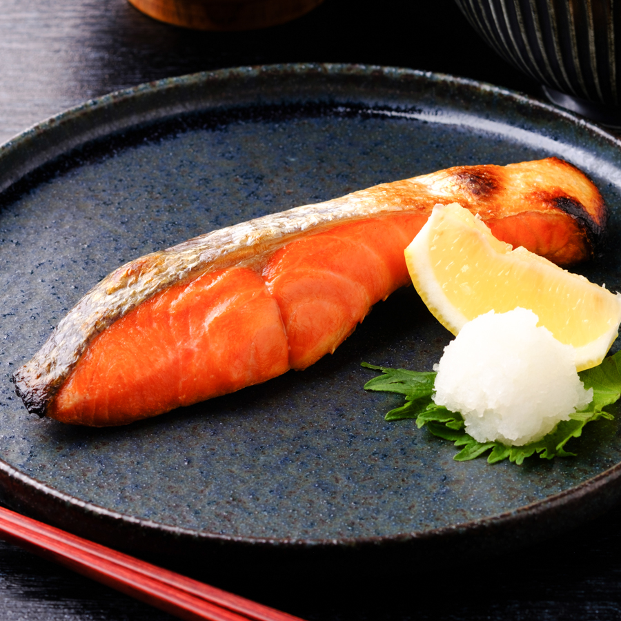 <ヤマノ>紅鮭切身5切×4入