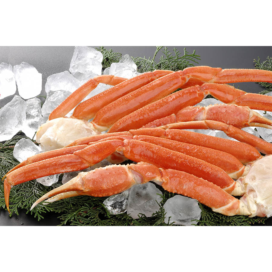 <函館 弘成>自家製イクラ醤油漬け200g&ボイルズワイ足1kg