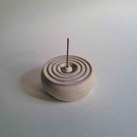 ＜AKO DOMAE＞RIPPLE - incense holder  / white