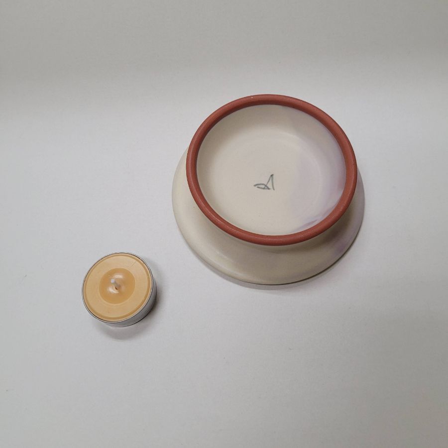 ＜AKO DOMAE＞RIPPLE - candle holder   / white