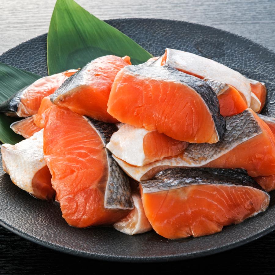 【もったいない！を食べよう】＜ヤマノ＞「銀鮭」切り落し1kgx2（計2kg）