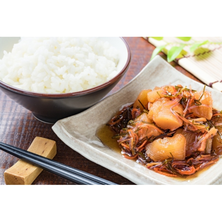 【もったいない！を食べよう】＜函館 弘成＞”数の子たっぷり”「松前漬」215g×2（計430g）【6ヵ月定期便】