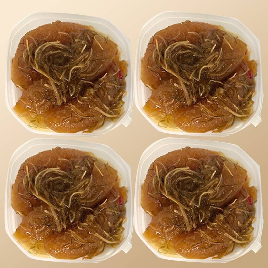【もったいない!を食べよう】<函館 弘成>”数の子たっぷり”「松前漬」215g×4(計860g)