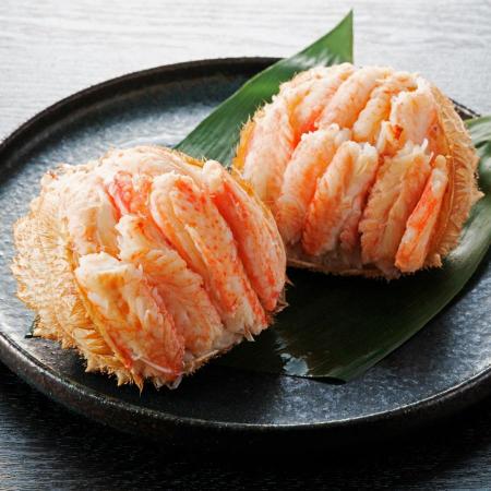 ＜弘成＞「毛蟹」甲羅盛り 110gx2個（計220g）