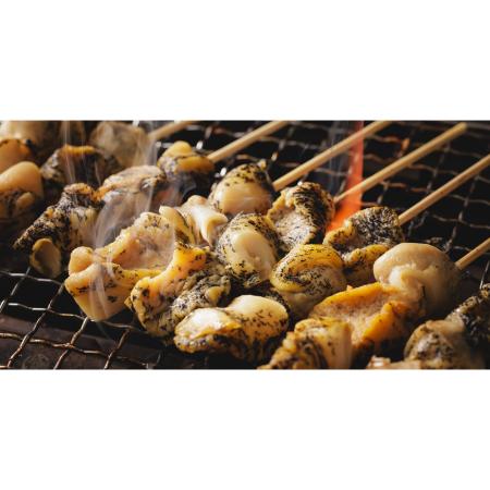＜ひがし北海道・釧路つぶ貝本舗＞つぶ串10本入