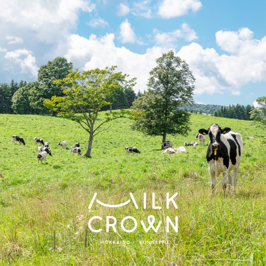 MILK CROWN＞北海道くんねっぷ牛乳ジェラート（ミルク・プレミアムバニラ）120ml×6個 | 北海道北見市 | 三越伊勢丹ふるさと納税