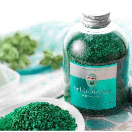 ＜北見ハッカ通商＞セル・デ・メンタ（ハッカ入浴剤）徳用ボトル2本セット