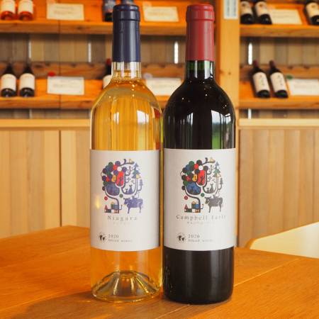 ＜Infeeld winery＞ナイアガラ＆キャンベル・アーリー 750ml×2本