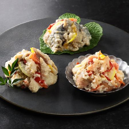 ＜稚内の宝＞稚内海鮮糀漬け IZUぱっちょ3種セット(にしん・鮭・ほっけ)