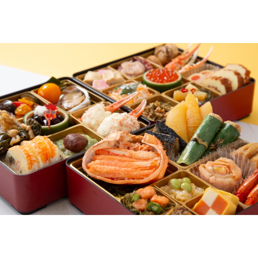 <中央水産>流氷市場北海道のおせち 6.5寸3段重 36品【12月27~30日にお届け】