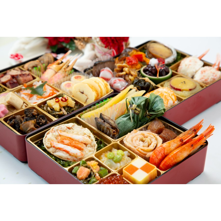 <中央水産>流氷市場北海道のおせち 6.5寸3段重 35品【12月27~30日にお届け】