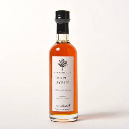 ＜MAPLE & GARLIC＞SAKANOSHITA MAPLE SYRUP 50ml×2