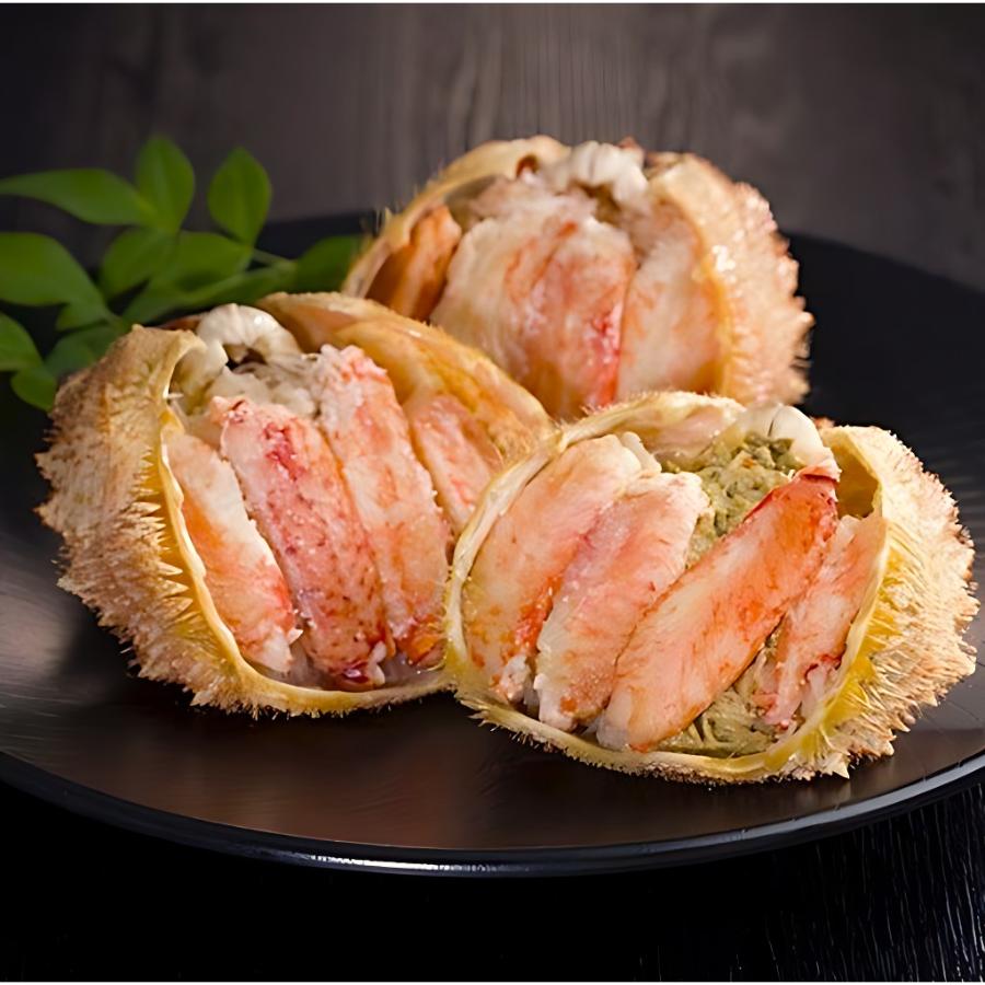 <紋別漁師 マルマ松本商店>海明け毛がに一杯盛り(特大)2個セット