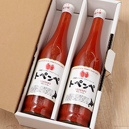 濃厚トマトジュース「トペンペ」赤500ml×2本