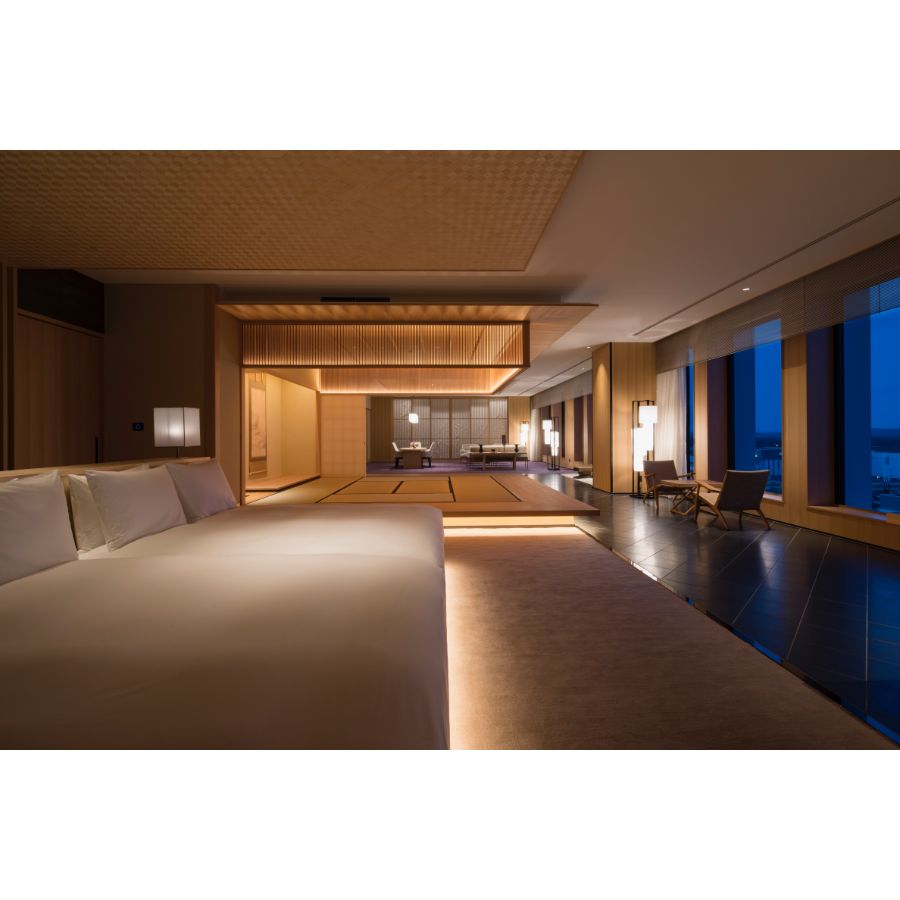 ＜ポルトムインターナショナル北海道＞1泊2食付きペア宿泊券 数寄屋スイート Luxury Stay Package