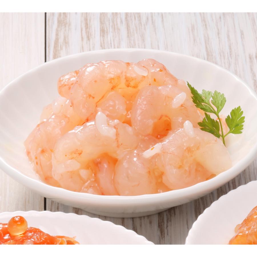 <佐藤水産>AF-202 ご飯のおとも3種(鮭ルイベ・石狩味・えび塩辛)