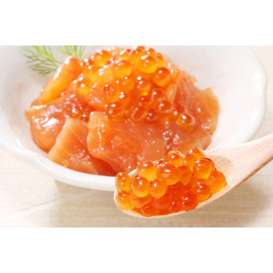 <佐藤水産>AF-601 鮭ルイベ漬いくら丼280g(140g×2)