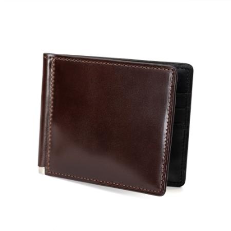 ＜ソメスサドル＞DM-08    マネークリップ　ブラウン