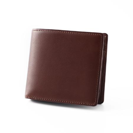 ＜ソメスサドル＞FE-32    2つ折財布　チョコレートブラウン