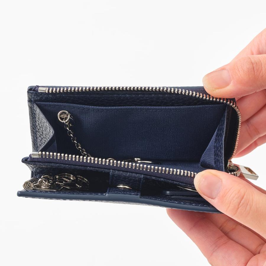 <ソメスサドル>GL-03 キー&コインケース ネイビー