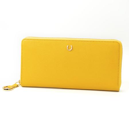 <ソメスサドル>PT-71 ラウンド長財布 イエロー