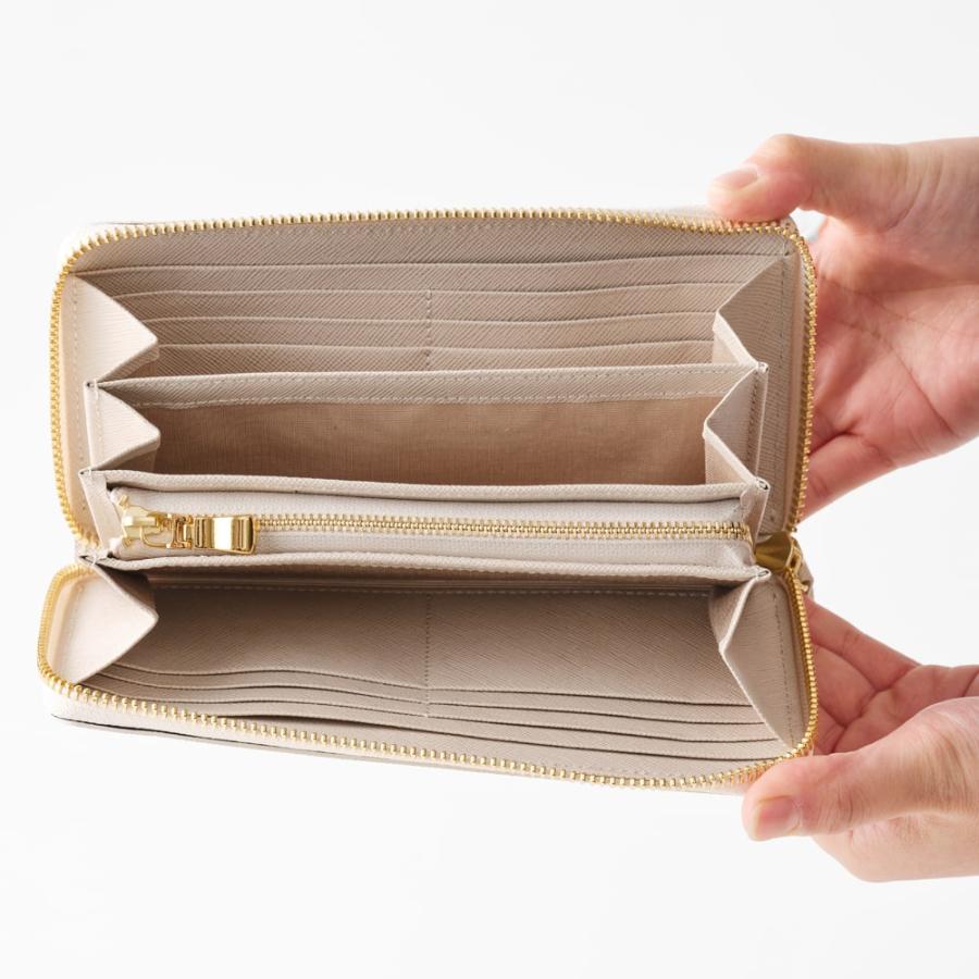 <ソメスサドル>PT-71 ラウンド長財布 アイボリー