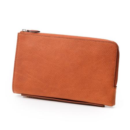 <ソメスサドル>GL-07 クラッチバッグ ブラウン