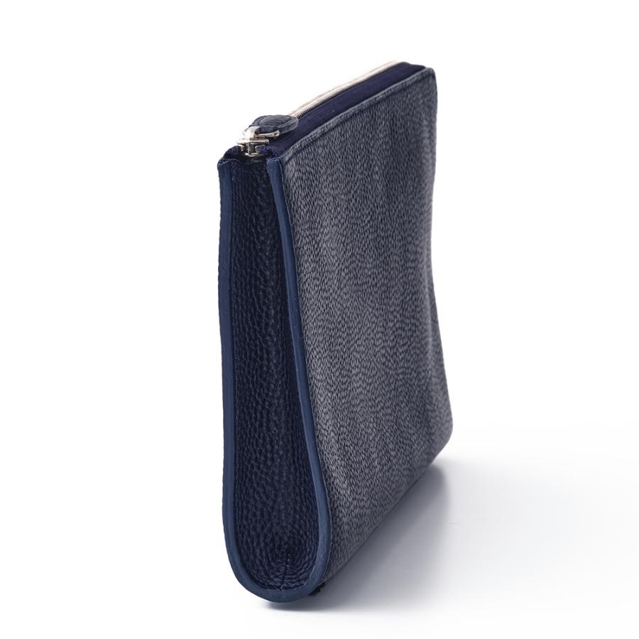 <ソメスサドル>GL-07 クラッチバッグ ネイビー