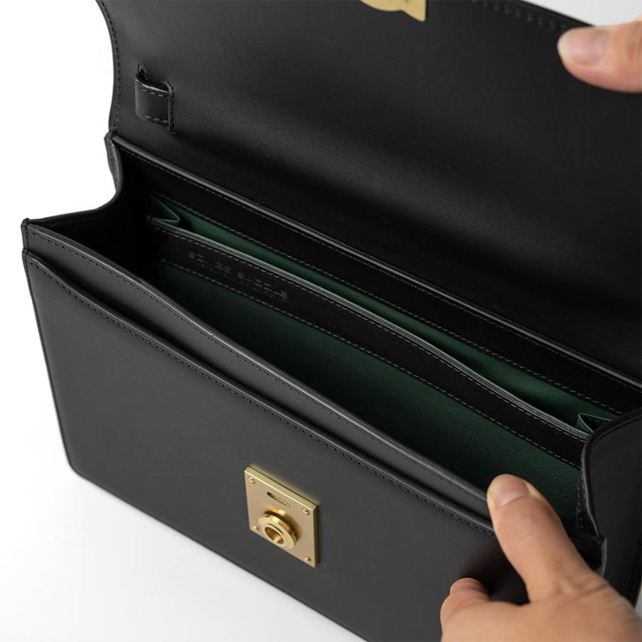 ＜ソメスサドル＞EX-32　クラッチバッグ　ブラック