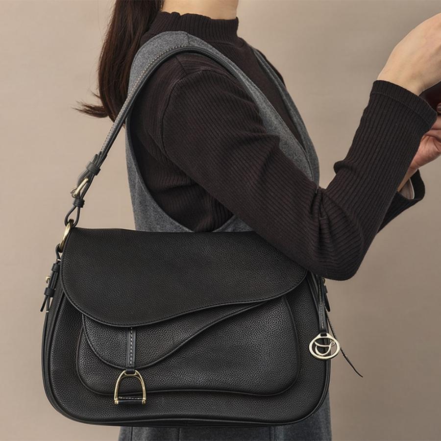 <ソメスサドル>IL-41 サドルショルダー ブラック