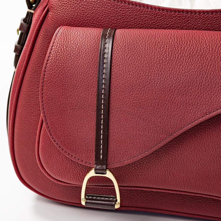 <ソメスサドル>IL-41 サドルショルダー ワイン