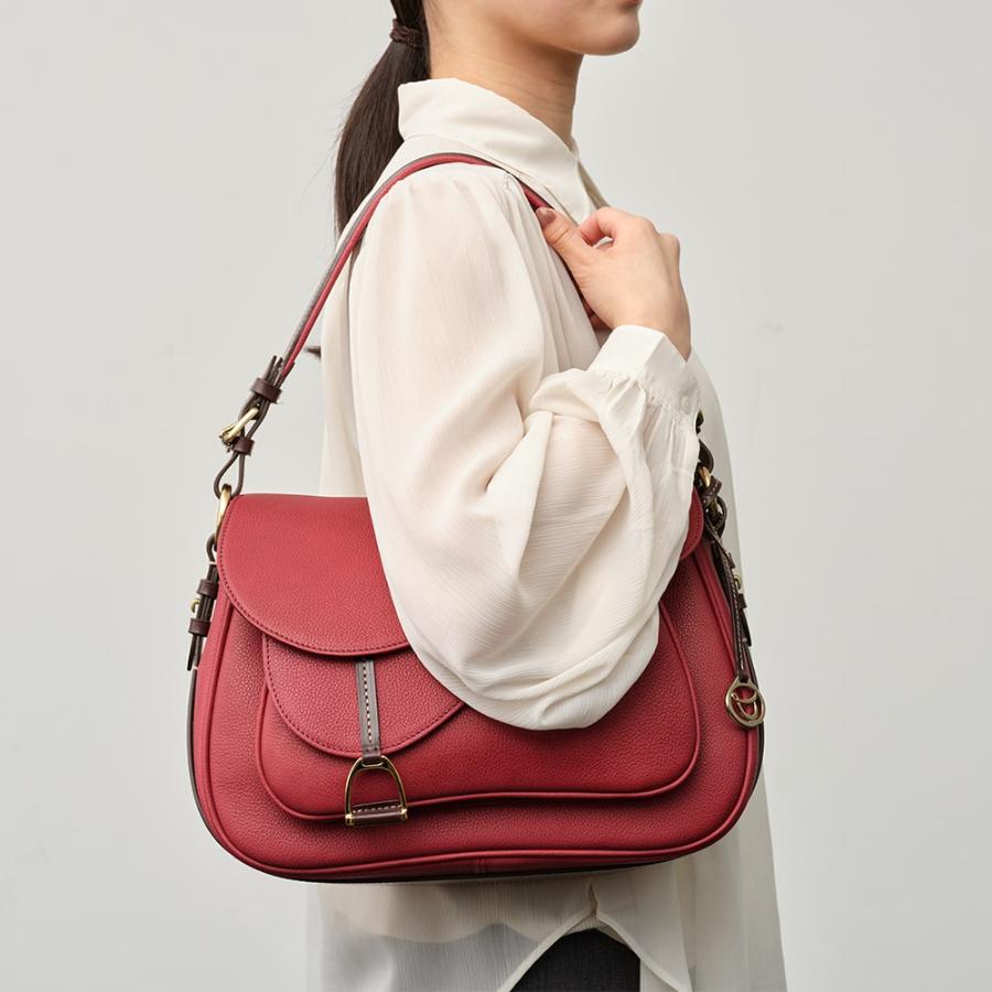 <ソメスサドル>IL-41 サドルショルダー ワイン