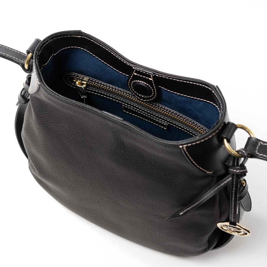 ＜ソメスサドル＞IL-47　クロスボディショルダー　ブラック