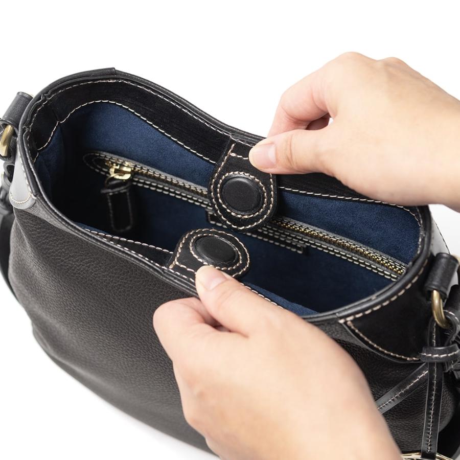 ＜ソメスサドル＞IL-47　クロスボディショルダー　ブラック