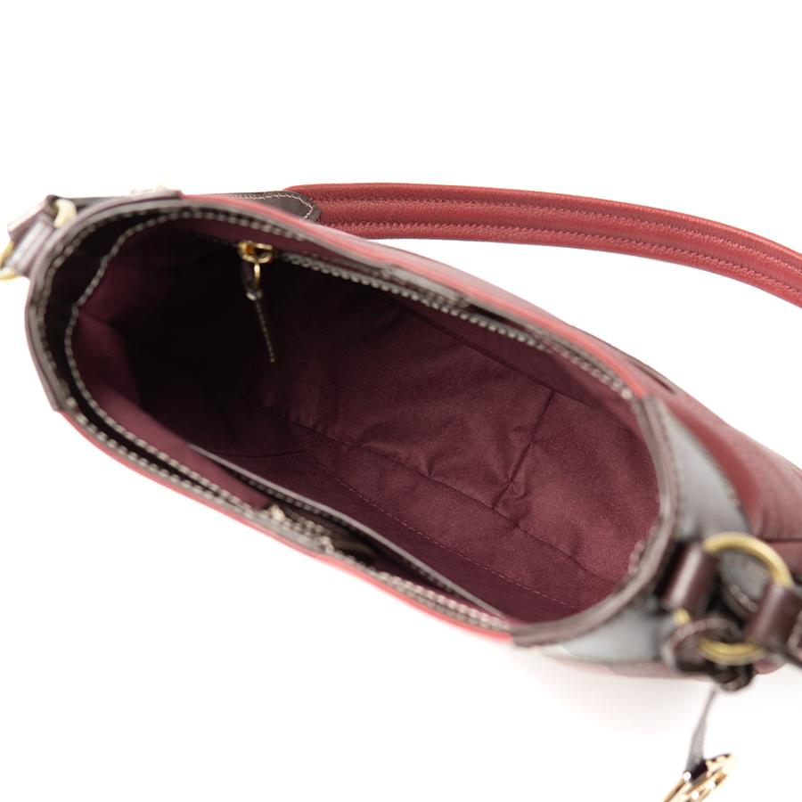 <ソメスサドル>IL-47 クロスボディショルダー ワイン