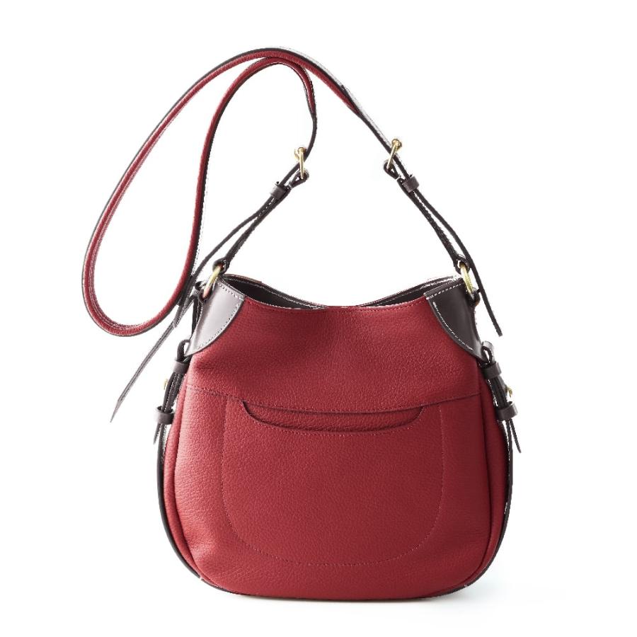 <ソメスサドル>IL-47 クロスボディショルダー ワイン