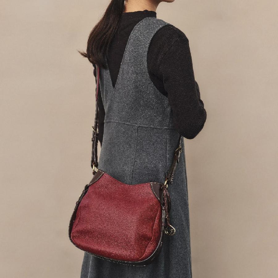<ソメスサドル>IL-47 クロスボディショルダー ワイン