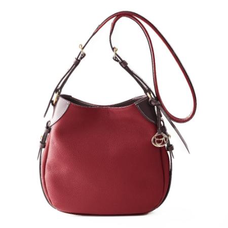 ＜ソメスサドル＞IL-47　クロスボディショルダー　ワイン