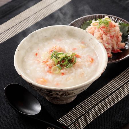 ＜丸勝水産＞ズワイガニスープで作るカニ飯セット