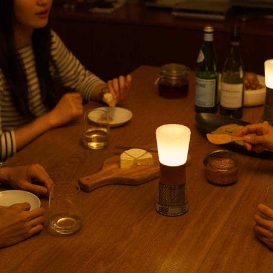 スフェラーランタン(カラー:ウォールナット)