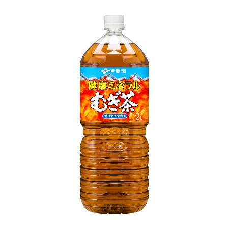 ＜伊藤園＞健康ミネラルむぎ茶PET 2L×6本