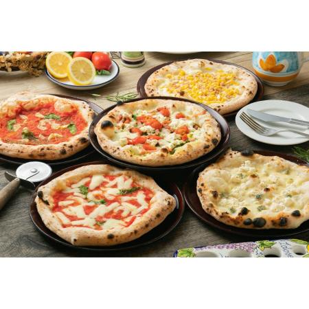 <Pizzeria e Trattoria CERVO>チェルボの石窯 ピッツァ5枚(アソート5種)