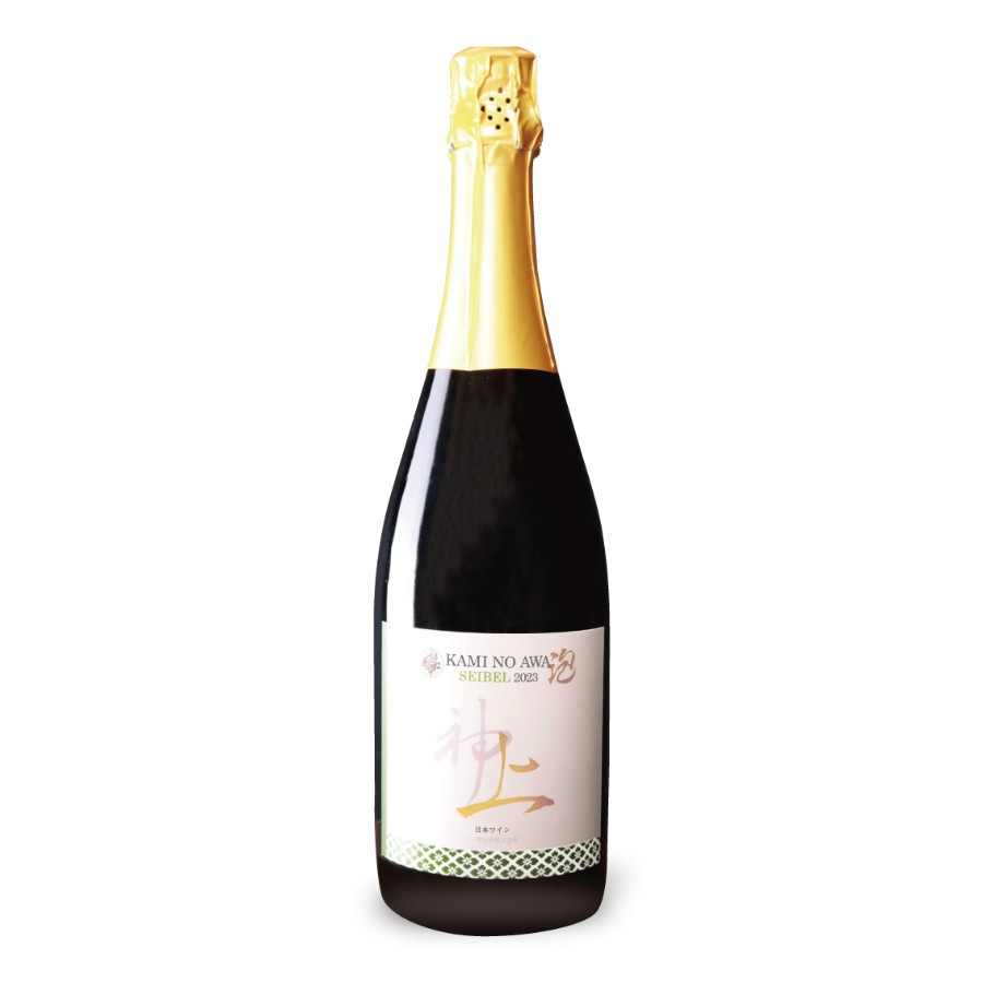 <上ノ国ワイナリー>上ノ泡ロゼセイベルスパークリング2023 750ml×1本